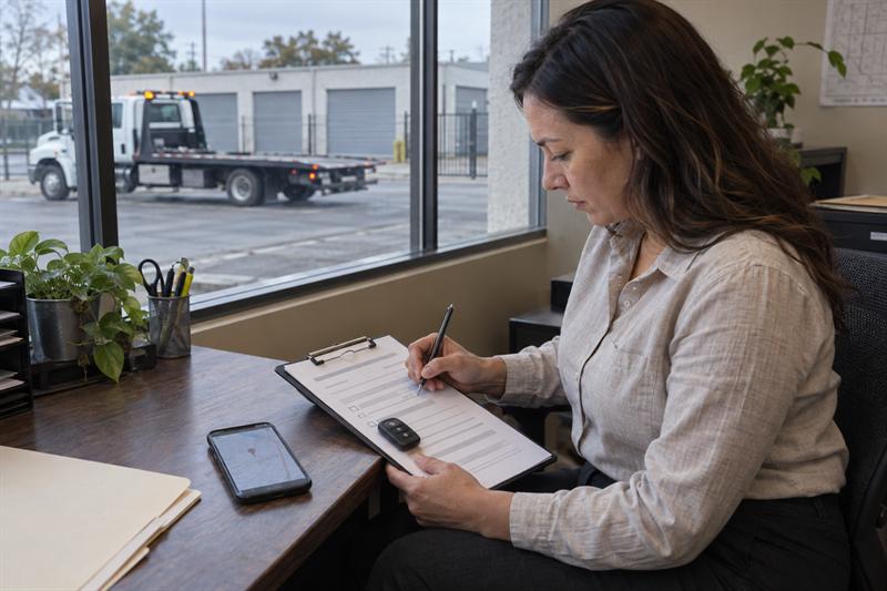 How to Submit a Vehicle Recovery Assignment and What Happens Next